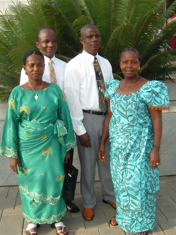 President and Sister Tweh with Warners